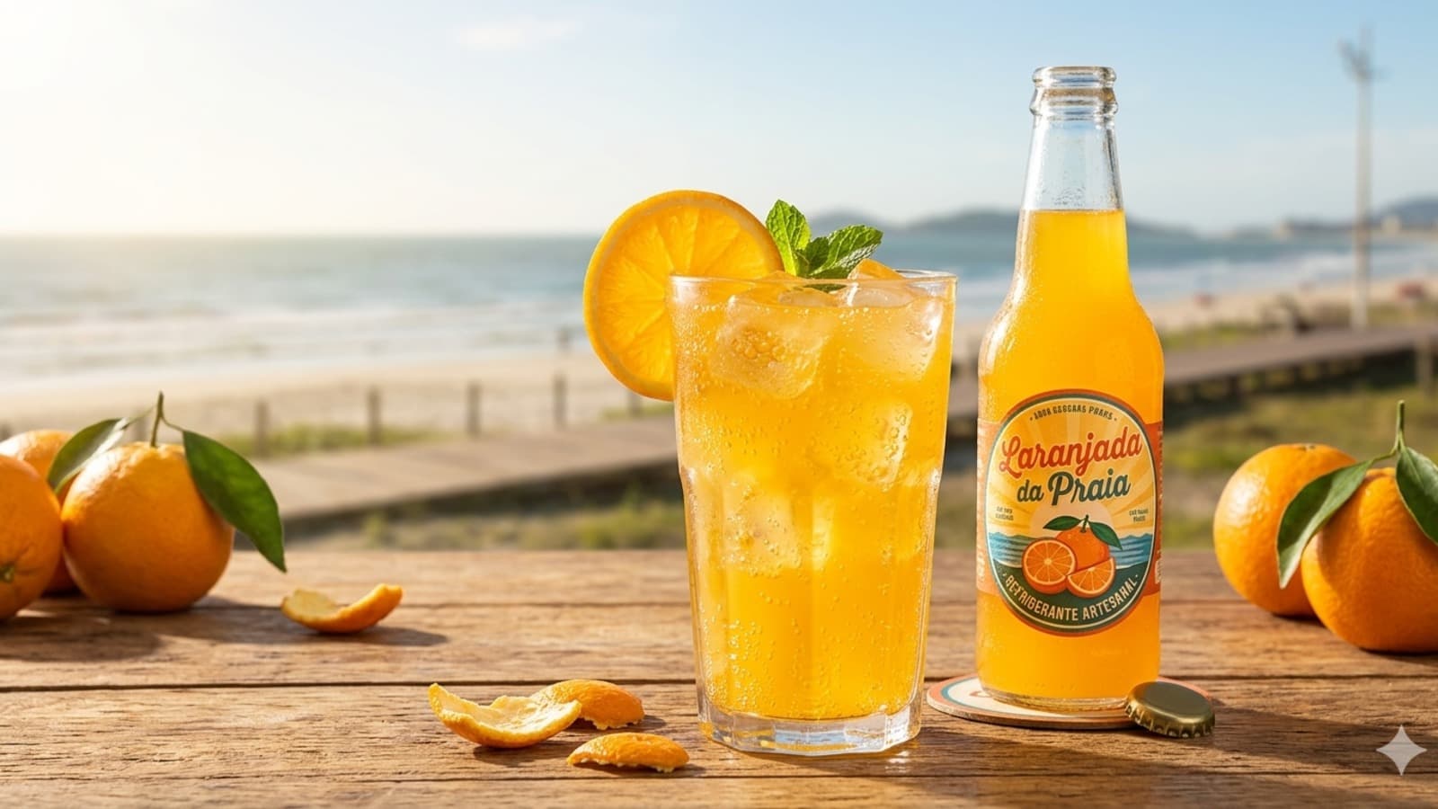 Refrigerante de laranja
